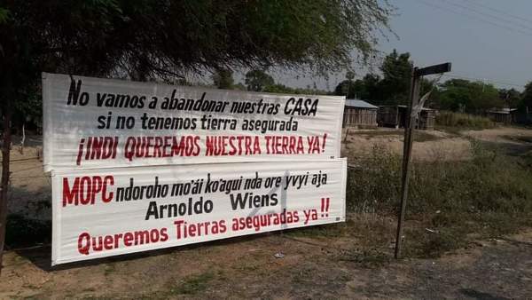 Indígenas afectados por obras en Ruta Transchaco se movilizarán este lunes para exigir la restitución de su territorio » Ñanduti