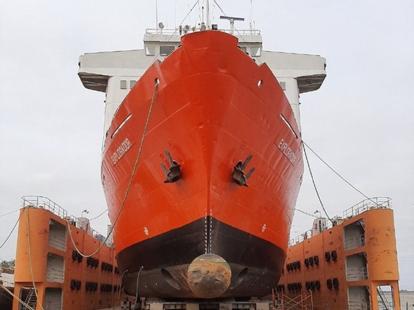 Nuevo récord naval con buque de 3.400 toneladas