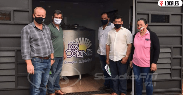 En Cambyretá, Centro de Acopio recibió los primeros 750 litros de leche