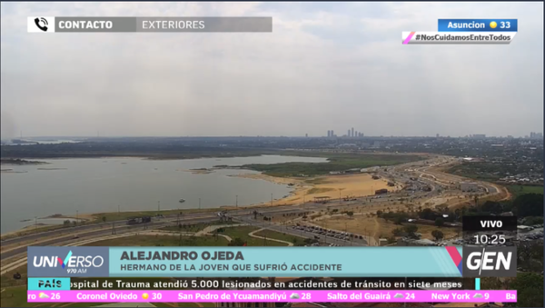 HOY / Alejandro Ojeda, hermano de una joven que sufrió un accidente de tránsito a bordo de un Uber