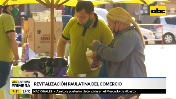 Revitalización paulatina del comercio - ABC Noticias - ABC Color