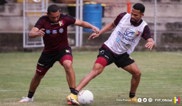 Venezuela con variantes para enfrentar a Paraguay