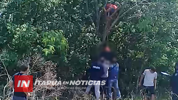 JOVEN SE QUITÓ LA VIDA COLGADO A UN ÁRBOL EN EL BARRIO FLORIDA