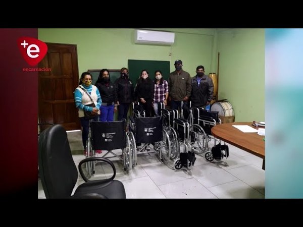CHINA TAIWÁN DONA 30 SILLAS DE RUEDAS A LA GOBERNACIÓN DE ITAPÚA