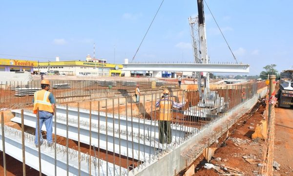 67% de avance presentan obras del multiviaducto de CDE