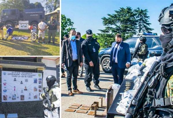 Fuerzas antidroga de cinco países golpean clanes con bolivianos