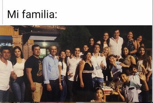 Crónica / Tynka he`i fiestas solo con la familia