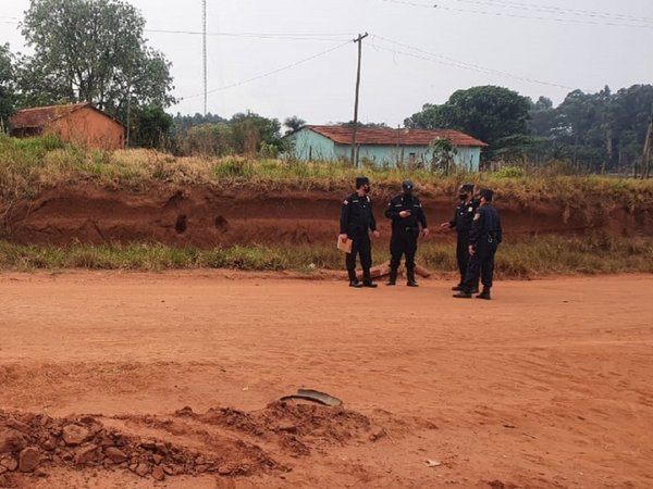 Hallan cadáver maniatado y semicalcinado en frontera con Amambay