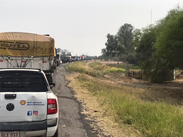 Indígenas liberan ruta en la zona de Montelindo tras varias horas de cierre - ADN Paraguayo