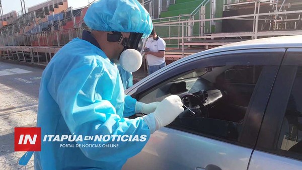 RESULTADOS DE HISOPADOS SE TIENEN EN 9 HORAS EN ITAPÚA