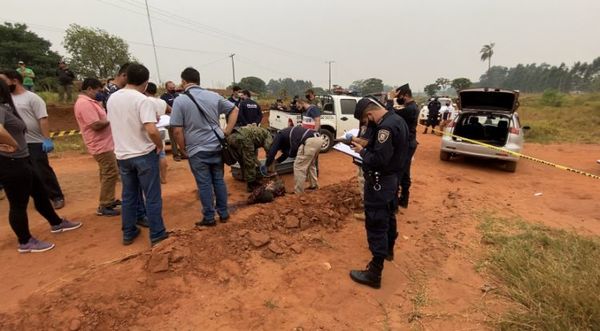Hallan cadáver maniatado y semicalcinado en la frontera