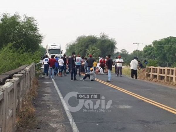 Nativos afectados por obras de la Transchaco exigen restitución de sus tierras