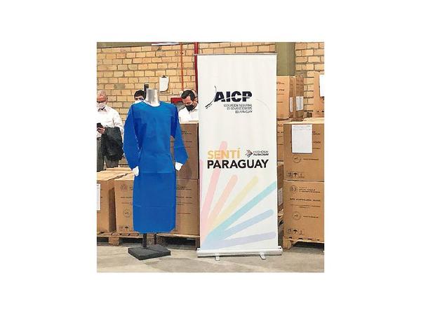 Confeccionistas ya visten  al personal de Salud con batas made in Paraguay