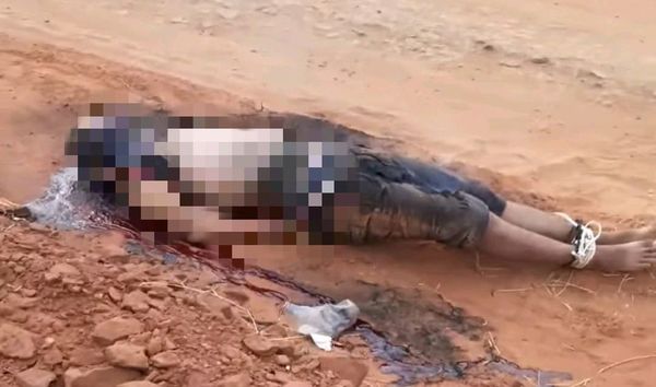 Hallan cadáver maniatado y semicalcinado en frontera con Amambay - Noticiero Paraguay
