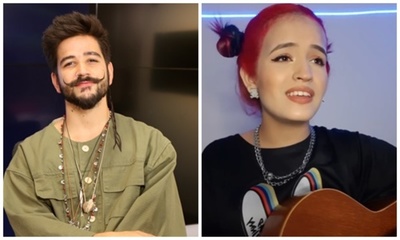 El cantante Camilo compartió un video de la paraguaya Yamila Ruíz