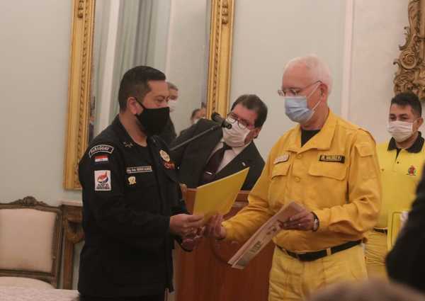 Bomberos acuerdan alianza operativa para optimizar servicios de emergencia » Ñanduti