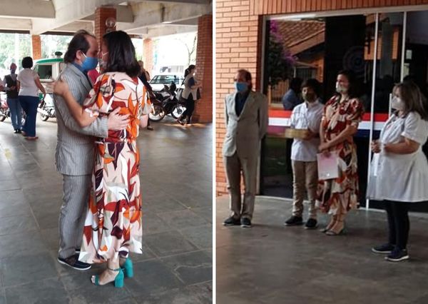 ¡Emocionante y significativo! Médico de PJC contrajo matrimonio en el lugar más importante de su vida - Megacadena — Últimas Noticias de Paraguay