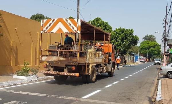 MOPC hace trabajo que la municipalidad pagará a empresa privada » San Lorenzo PY