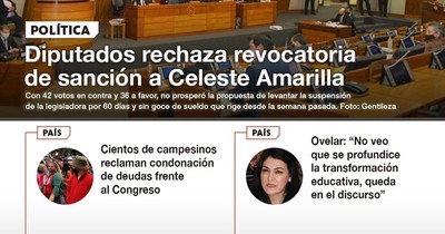 La Nación / LN PM: Las noticias más importantes de la siesta del 13 de octubre