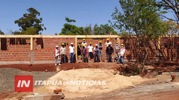 AVANZAN LAS OBRAS PARA SEDE DE LA USF FEDERICO CHÁVEZ