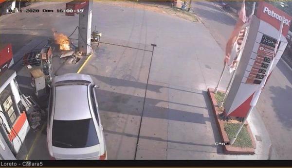 Pasarán la factura a la joven que chocó estación de servicio – Prensa 5