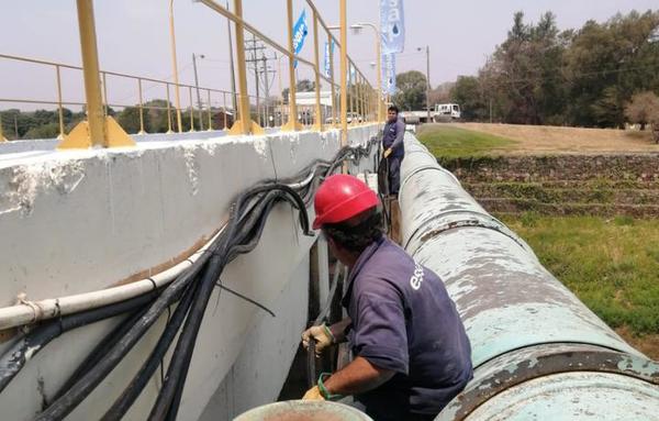 ESSAP continúa con la instalación de bomba en Viñas Cué