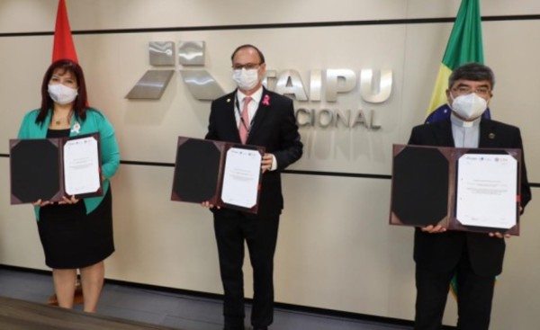UNA y UC acuerdan firman histórico acuerdo con la Itaipu Binacional