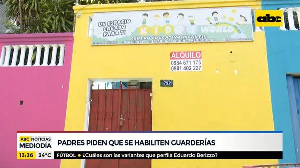 Guarderías esperan aprobación de protocolo - ABC Noticias - ABC Color