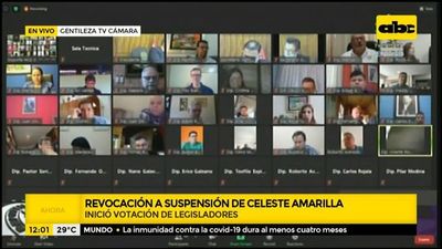Prevalece la censura a Celeste Amarilla en Diputados - ABC Noticias - ABC Color