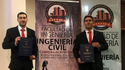 HOY / Estudiantes de la UNA diseñaron proyecto de drenaje pluvial como prueba final para egresar