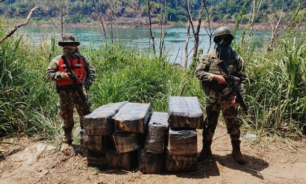 Incautan mercaderías de contrabando a orillas del Paraná