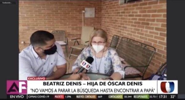 Beatriz Denis: “La familia entra al monte en busca de papá”