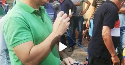 La Nación / Supuesto líder arenga a campesinos: “tiren sus tapabocas, no sirven para nada”