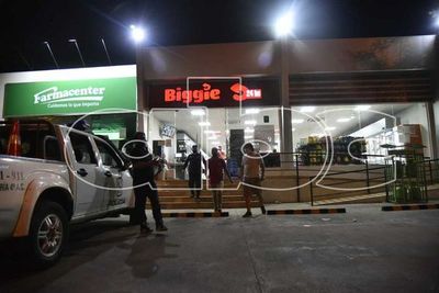 Asaltan local de Biggie en Lambaré y se llevan celulares  - Nacionales - ABC Color