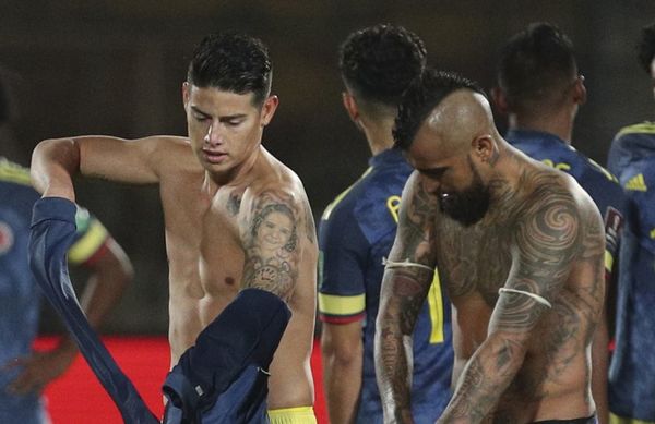 Colombia empata en la agonía a Chile - Fútbol - ABC Color