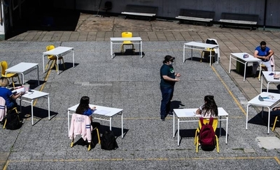 HOY / Argentina se acerca al "top 5" en contagios tras casi siete meses de cuarentena