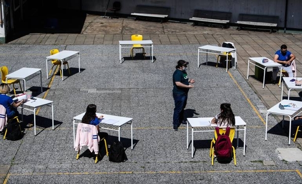 HOY / Argentina se acerca al "top 5" en contagios tras casi siete meses de cuarentena