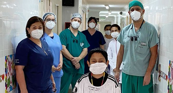 Con su nuevo corazón, Miguel salió de alta - Noticiero Paraguay