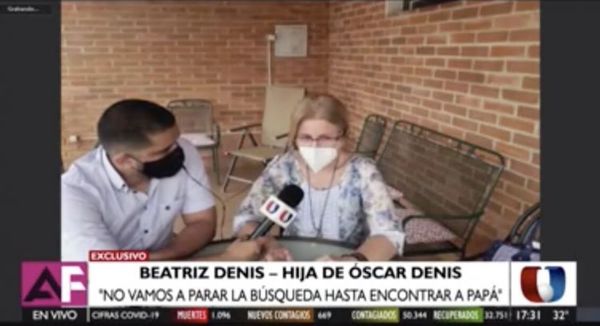 Beatriz Denis: “La familia entra al monte en busca de papá”