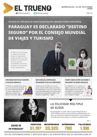 E-paper 14 de Octubre 2020 - El Trueno
