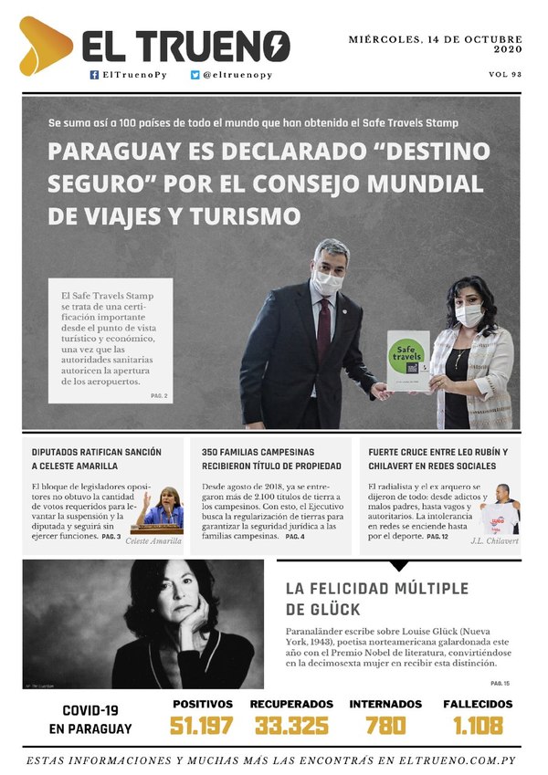 E-paper 14 de Octubre 2020 - El Trueno