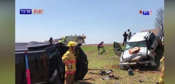 Itapúa: Terrible accidente frontal