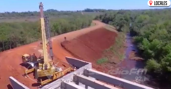 Construcción de seis puentes en Itapúa supera el 80% de ejecución