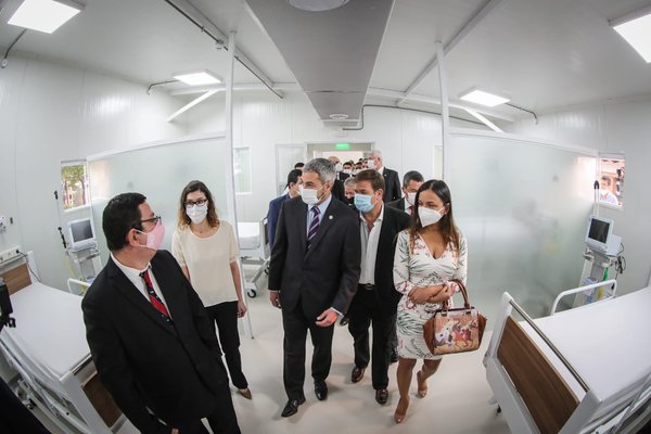 Gobierno inaugura cuarto pabellón de contingencia para atender a pacientes con coronavirus - El Trueno