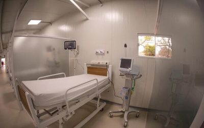 Inauguran nuevo pabellón de contigencia en Lambaré