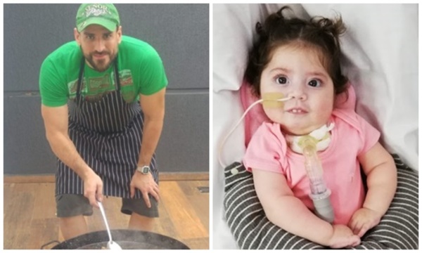 Diego Britez cocinará 1000 platos para la campaña Todos Somos Bianca