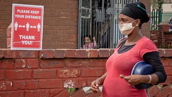 Alarmantes cifras de casos de coronavirus en Sudáfrica
