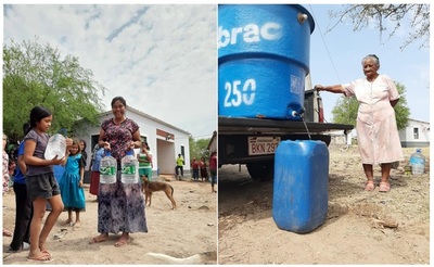 Jóvenes concepciones piden donaciones para proveer agua a comunidades indígenas del Chaco