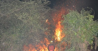 La Nación / Arde la Reserva San Rafael: bomberos cada vez más agotados claman por acción del Gobierno