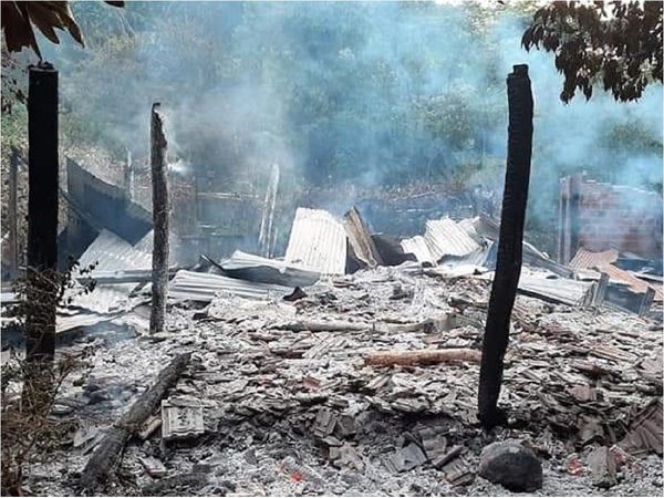 Sexagenaria perdió todas sus pertenencias en un incendio en Villarrica